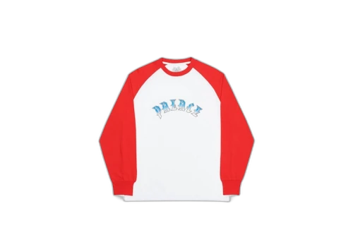 Palace Spitfire P-Fire Longsleeve White/Red