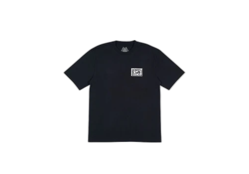 Palace Split T-Shirt Black/White
