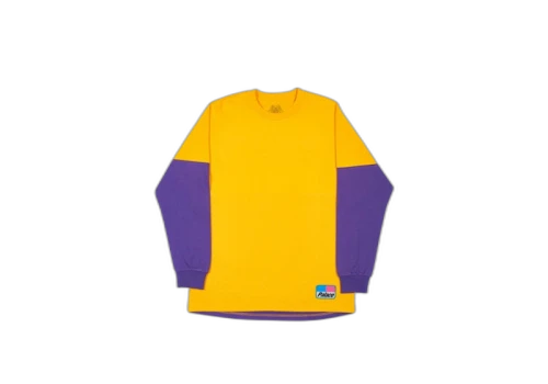 Palace Splitter Longsleeve Yellow/Purple