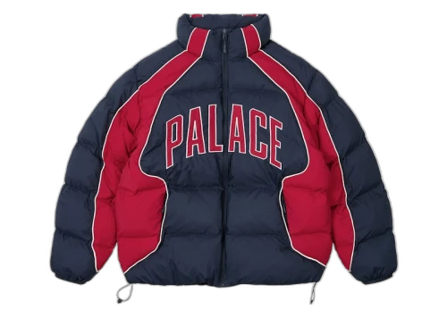 Palace Sport Mit Puffer Jacket Navy/Tomato Red