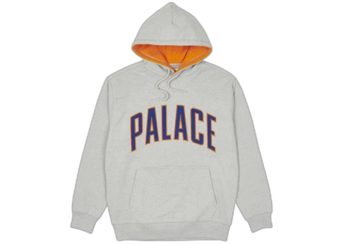 Palace Sportini Hood Grey Marl