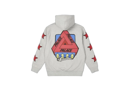 Palace Start It Up Hood Grey Marl