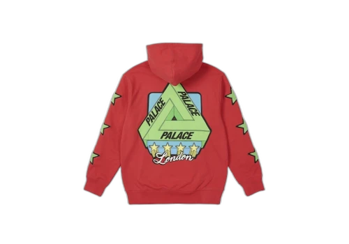 Palace Start It Up Hood Red
