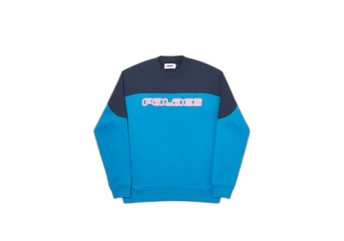 Palace Strange But Some People Might Like It Crew (FW19) Blue