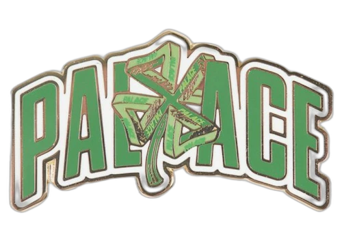 Palace Strike It Lucky Pin Badge Green