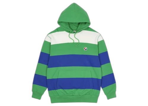 Palace Striped Hood Green