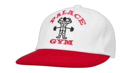 Palace Stronger For Longer Snapback White/Red