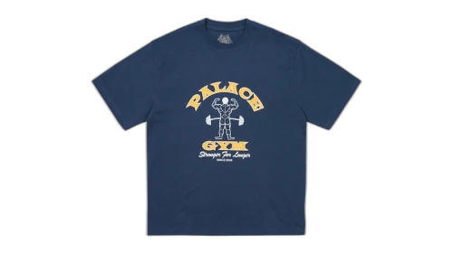 Palace Stronger For Longer T-Shirt Navy