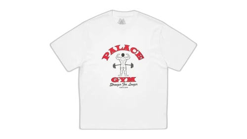 Palace Stronger For Longer T-Shirt White