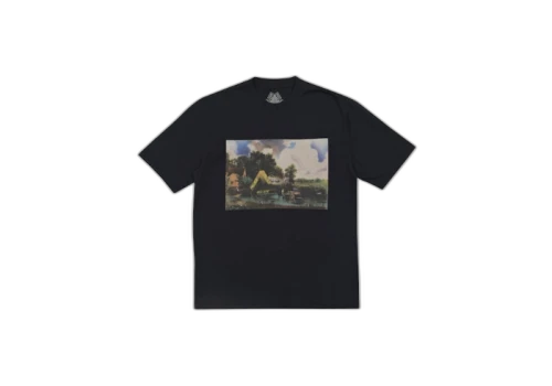 Palace Stubble T-Shirt Black