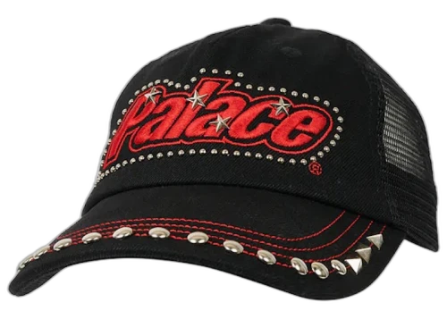 Palace Studded Denim Trucker Black