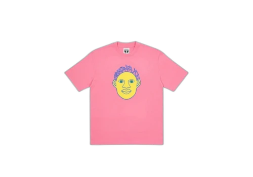 Palace Suburban Bliss Elf Head T-shirt Pink