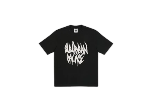 Palace Suburban Bliss Paintbrush T-shirt Black