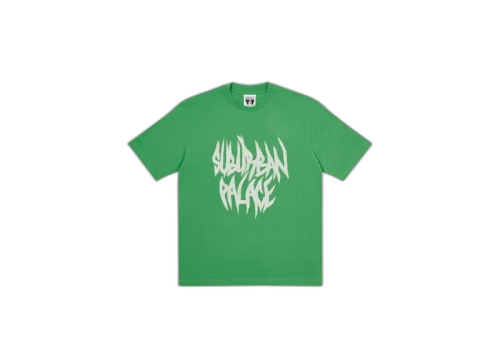 Palace Suburban Bliss Paintbrush T-shirt Green