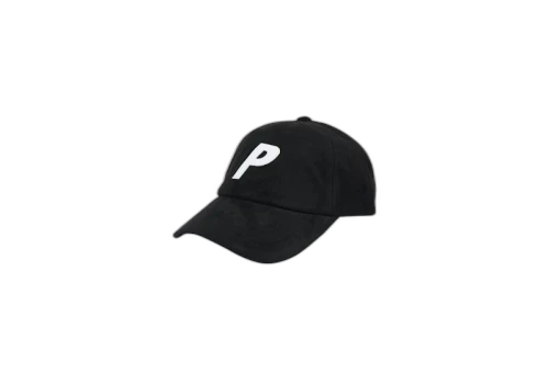 Palace Suede 6-Panel Hat Black