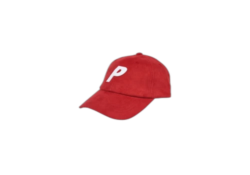Palace Suede 6-Panel Hat True Red