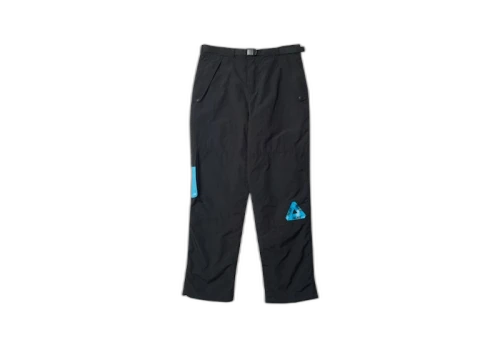 Palace Supplex Shell Bottoms Black/Blue