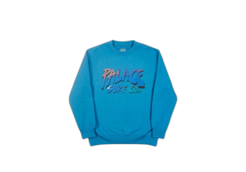 Palace Surf Co Crew Blue