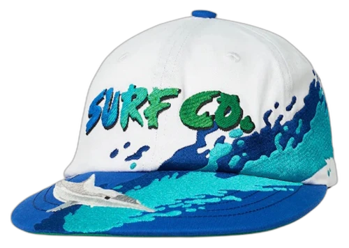 Palace Surf Co PAL Hat White