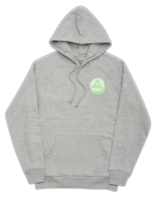 Palace Tablet Hoodie Grey/Multi-color