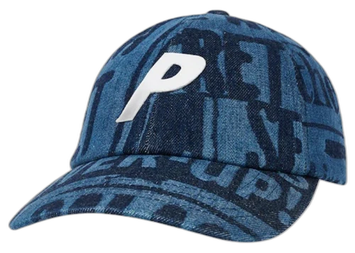 Palace Tabloid Denim P 6-Panel Tabloid