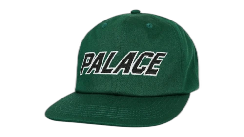 Palace Tackle Twill Font Pal Hat Green