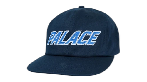 Palace Tackle Twill Font Pal Hat Navy