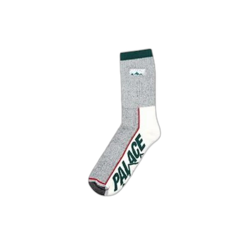 Palace Talking Sock Grey Marl