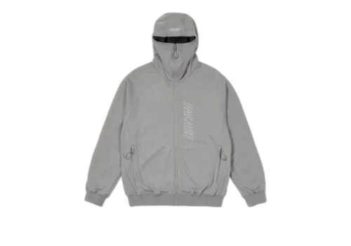 Palace Tech Fleece Hood Jacket Grey