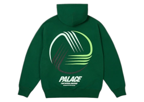 Palace Technologies Hood Racey Green