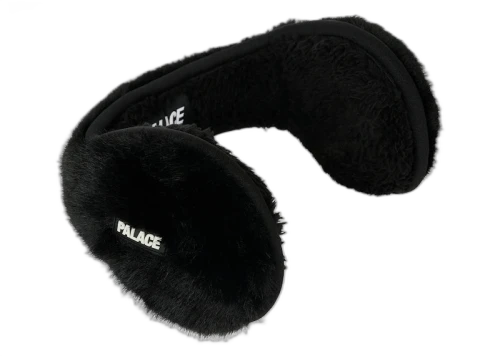 Palace Teddy Earwarmer Black Tip