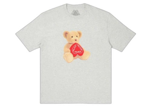 Palace Teddy T-shirt Grey Marl