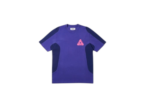 Palace Tex T-Shirt Purple/Navy