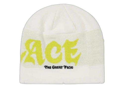 Palace TGF Beanie White