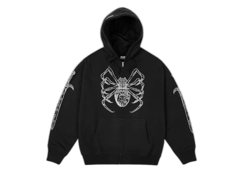 Palace TGF Zip Hood Black
