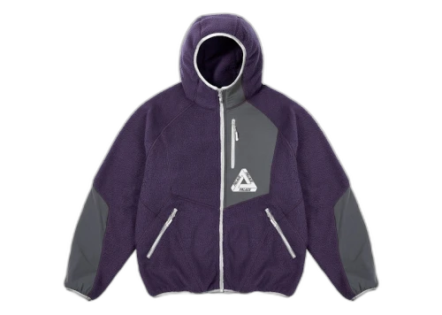 Palace Therma Fleece Jacket Purp