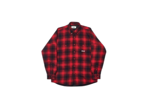 Palace Therma Yak Thinsulate Overshirt Red Plaid