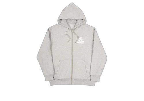 Palace Thermal Hood Grey Marl