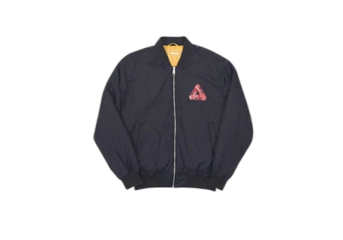 Palace Thinsulate Bomber Anthracite/Orange/Red