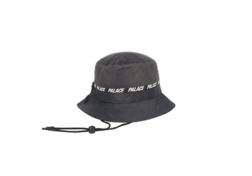 Palace Top Off Shell Bucket Black