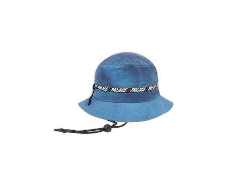 Palace Top Off Shell Bucket Blue