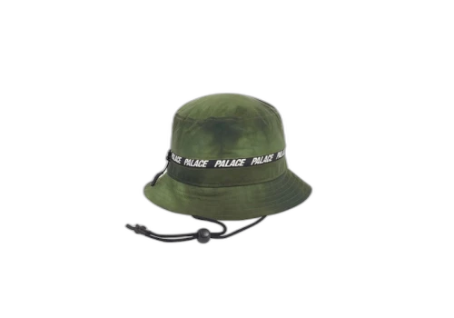 Palace Top Off Shell Bucket Green