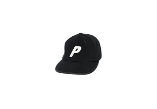 Palace Towelling 6-Panel Black