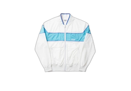 Palace Trackline Bomber White/Blue