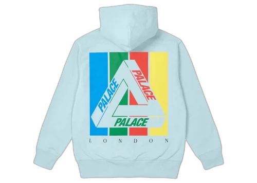 Palace Tre-Emb Hood Blue