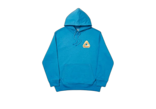 Palace Tri-Bagel Hood Blue