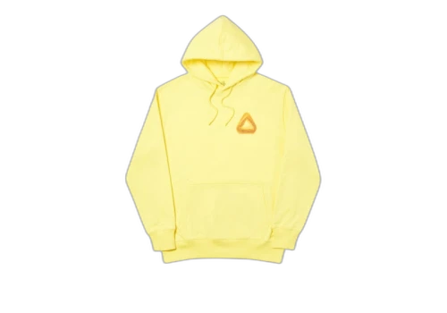 Palace Tri-Bagel Hood Light Yellow