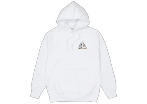 Palace Tri-Chrome Hood White