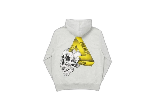 Palace Tri-Crusher Hood Grey