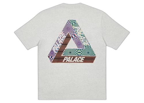 Palace Tri-Eye T-shirt Grey Marl